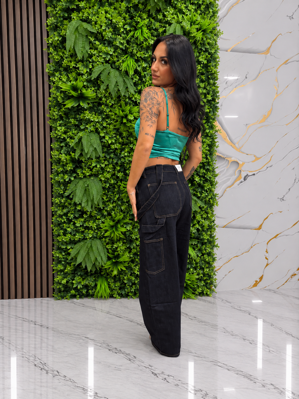 DENIM SALOPETTE - Premium Edition