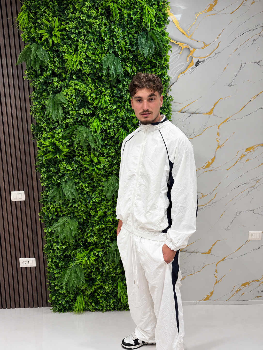 TRACKSUIT BOSTON - White/Blue Edition