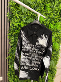 CAMICIA DENIM HANDMADE - Black Edition