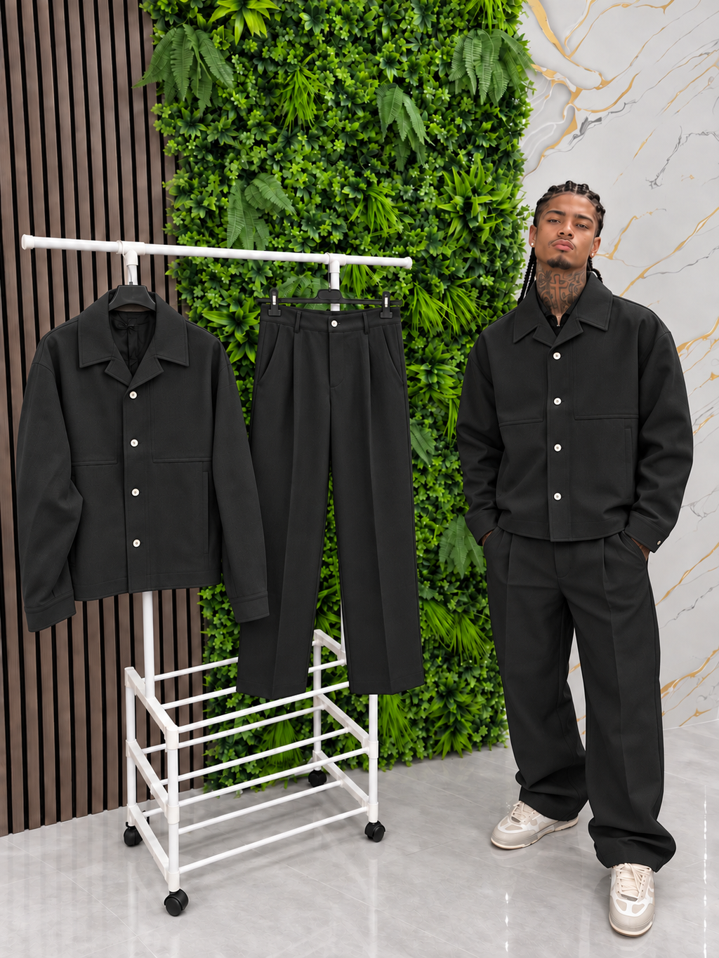 COORDINATO ÉLITE — Black Edition