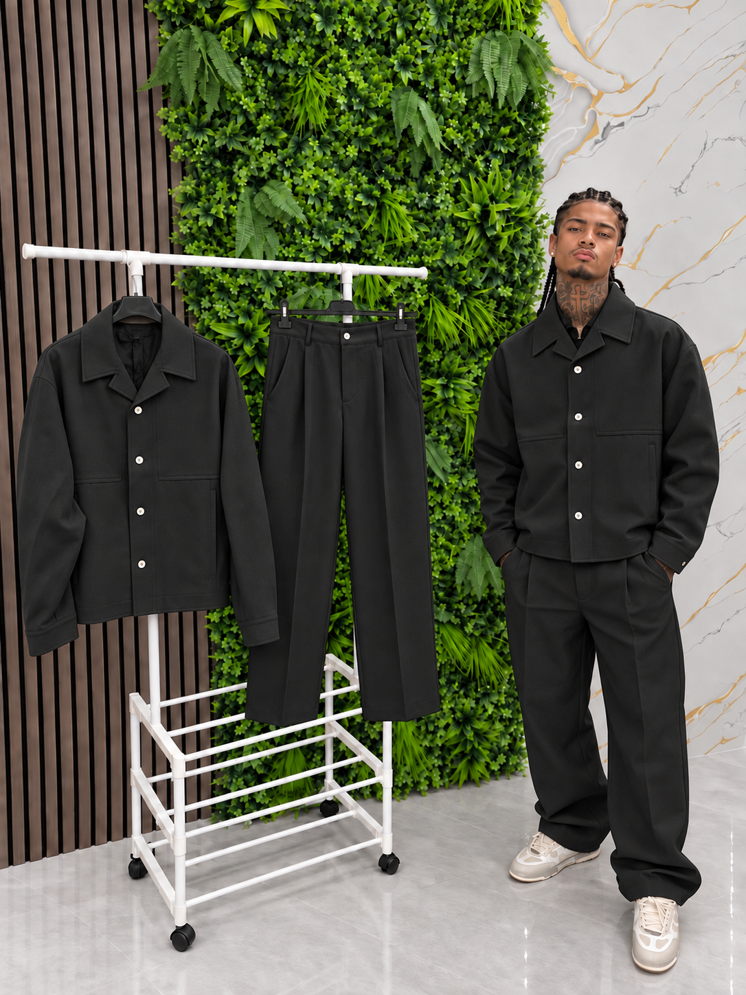 COORDINATO ÉLITE — Black Edition