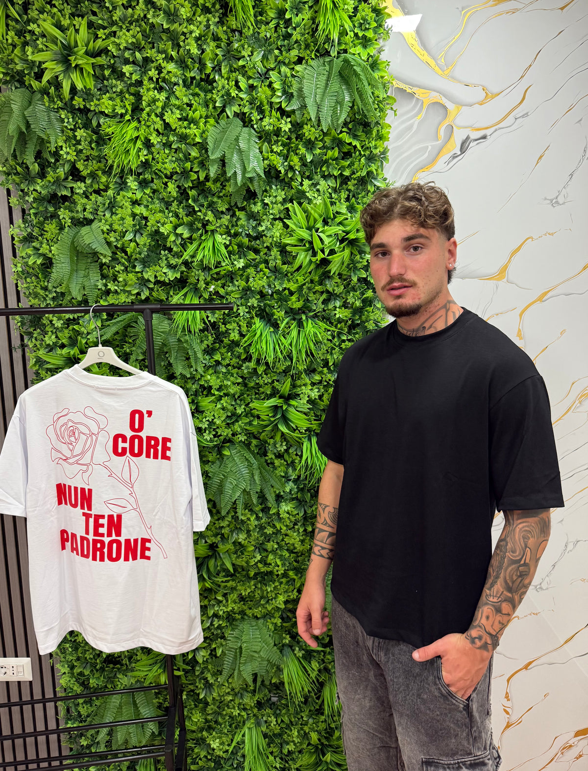 TSHIRT O’CORE NUN TEN PADRONE - Black Edition
