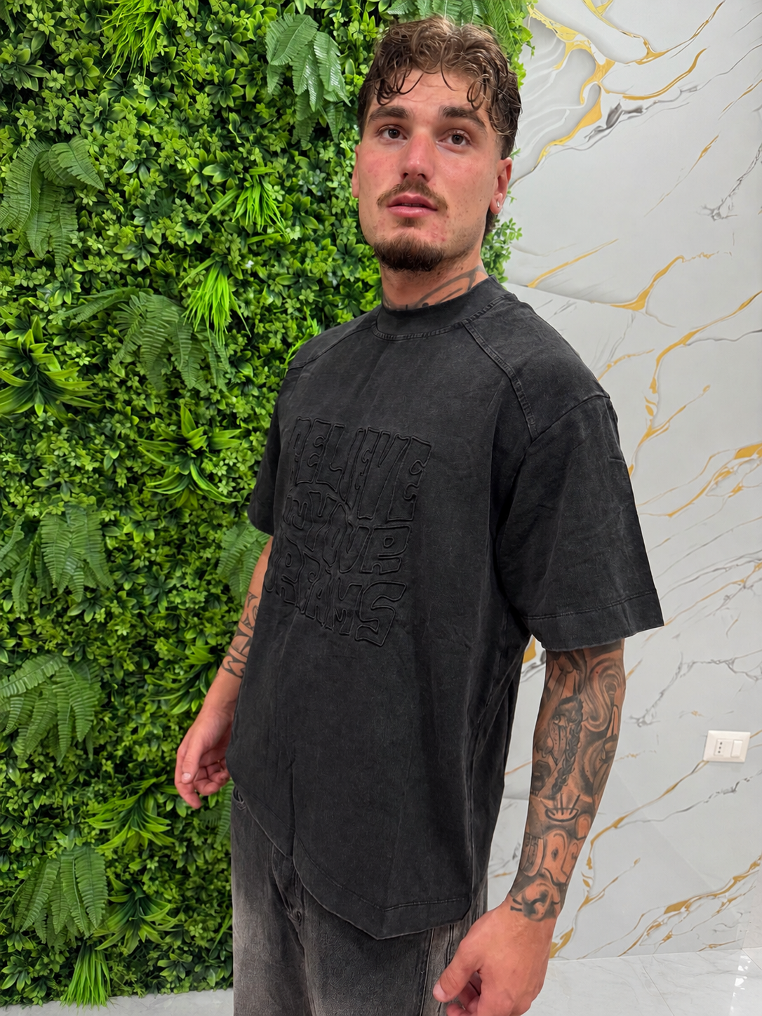 TSHIRT BELIVE - Denim Grey Edition