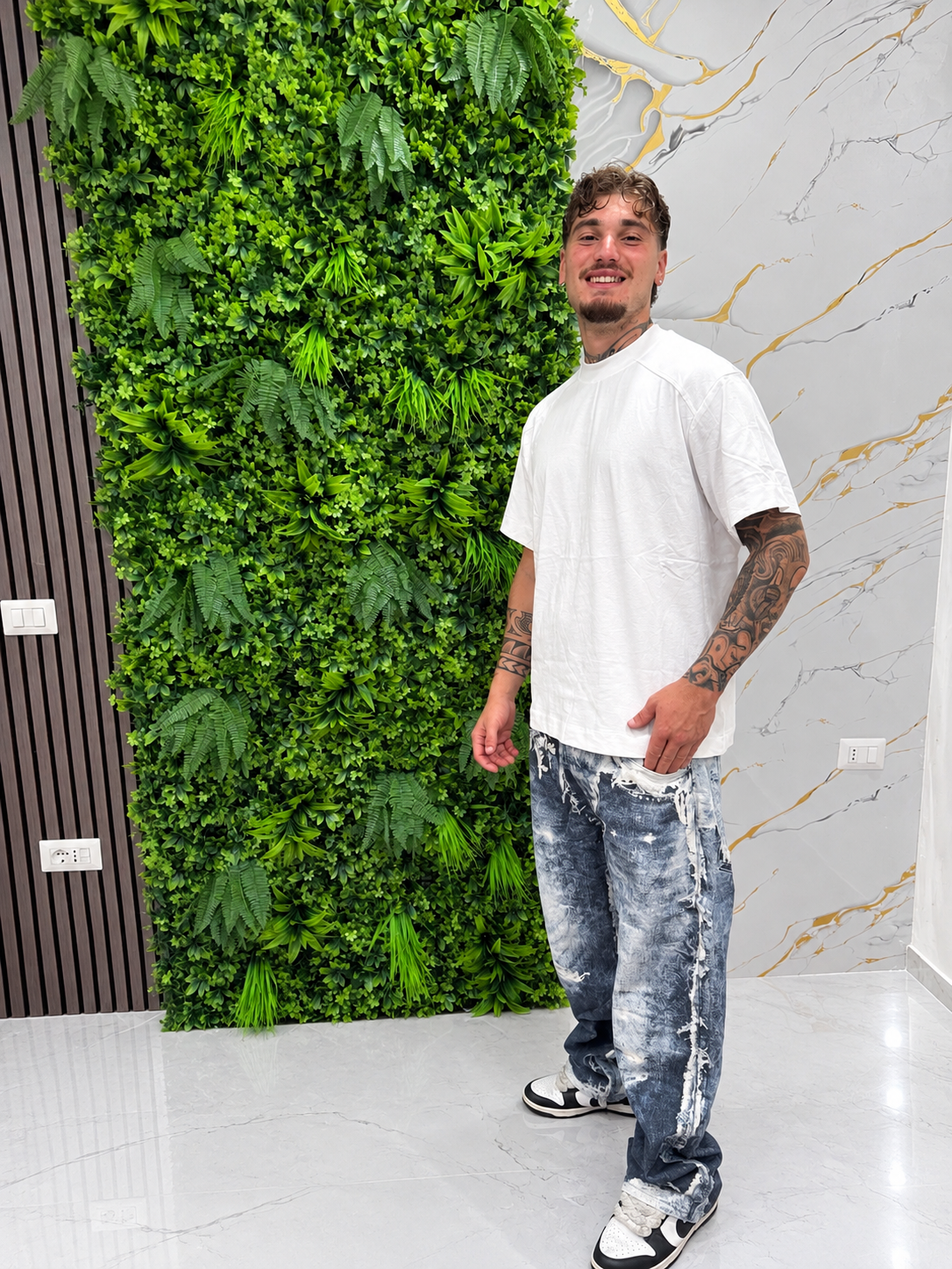 JEANS BAGGY TOPBOY - Premium Washed Ice Edition