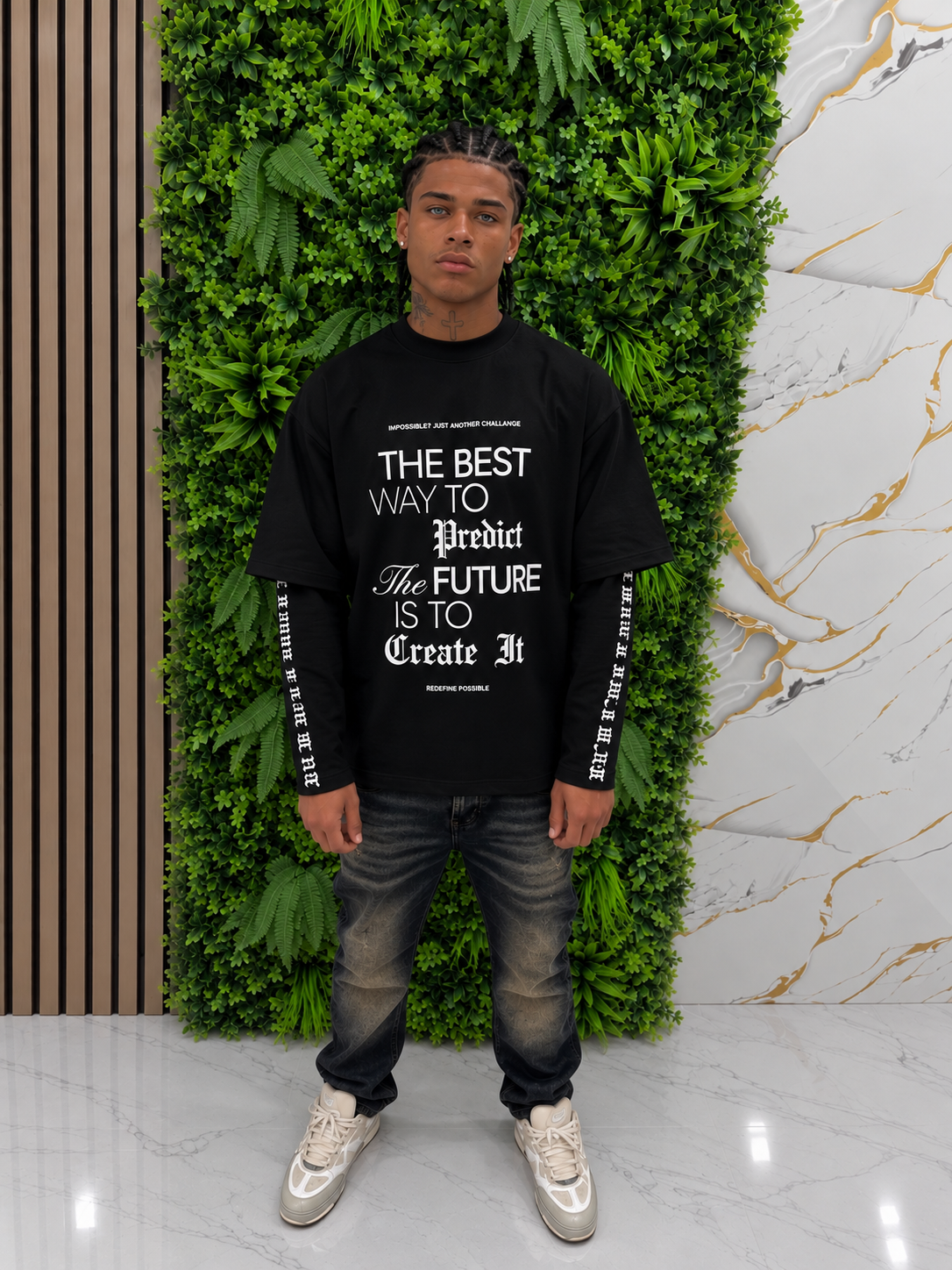 LONGSLEEVE FUTURE VISION - Black Edition