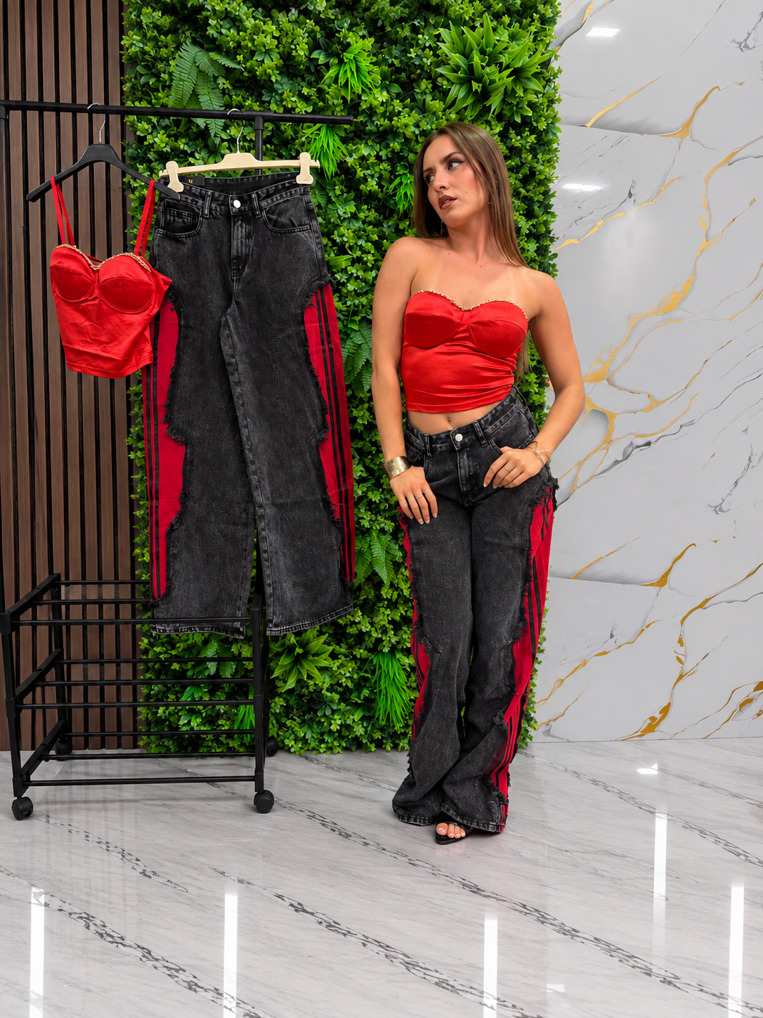 JEANS PREMIUM DENIM COLLECTION - Red Edition