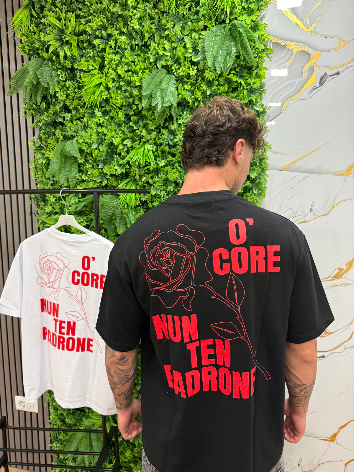 TSHIRT O’CORE NUN TEN PADRONE - Black Edition