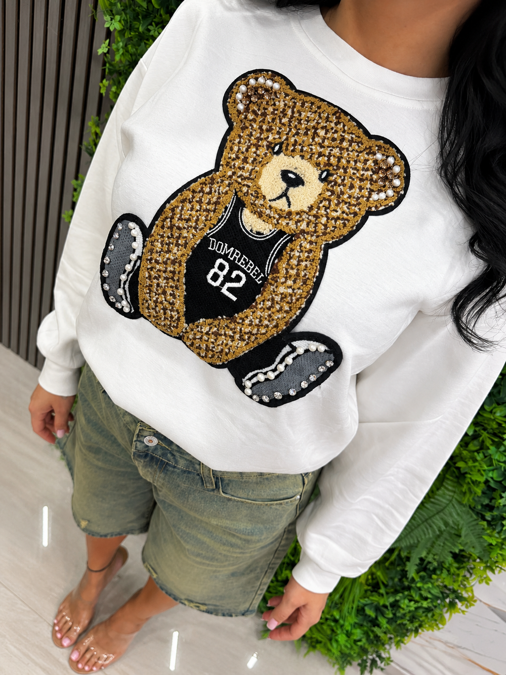 FELPA TEDDY - White Edition